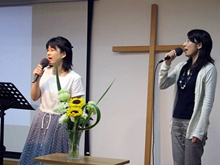 新松戸リバイバルチャーチ ウェルカムタイム写真